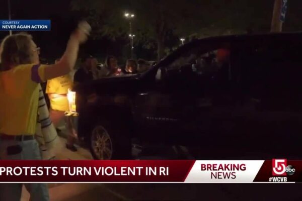 Do protests occur in Rhode Island?